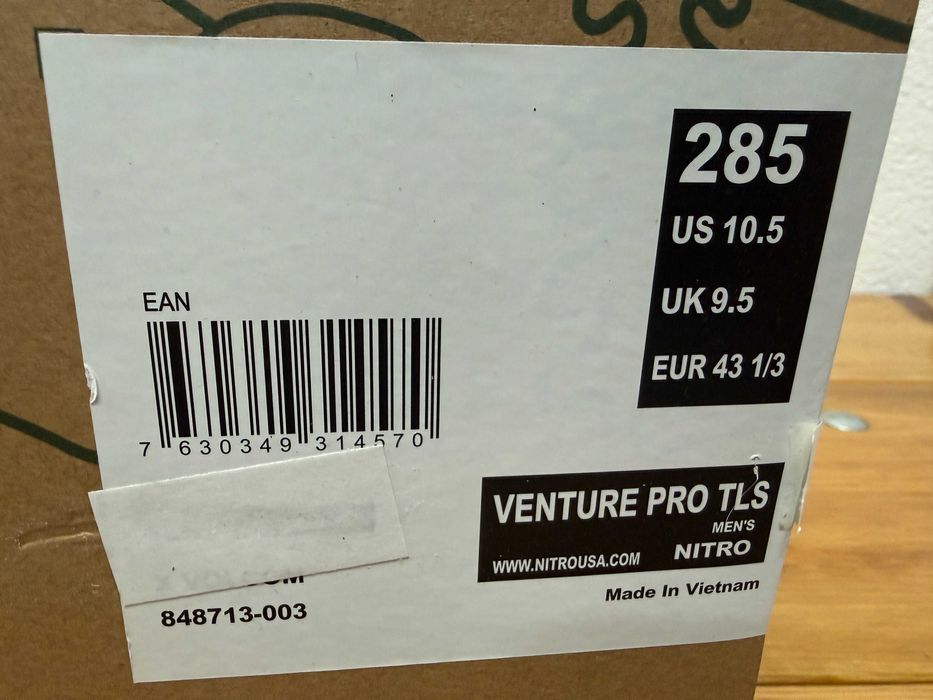 boots noi nitro venture pro tls mondo 28,5 europa 43 1/3