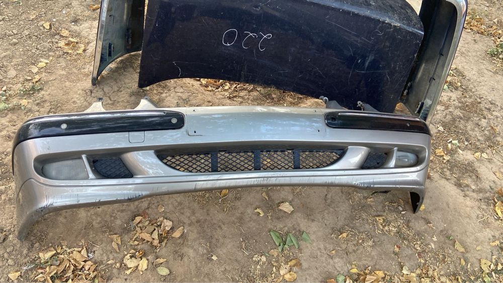 Мерседес 210 лупарик передний бампер