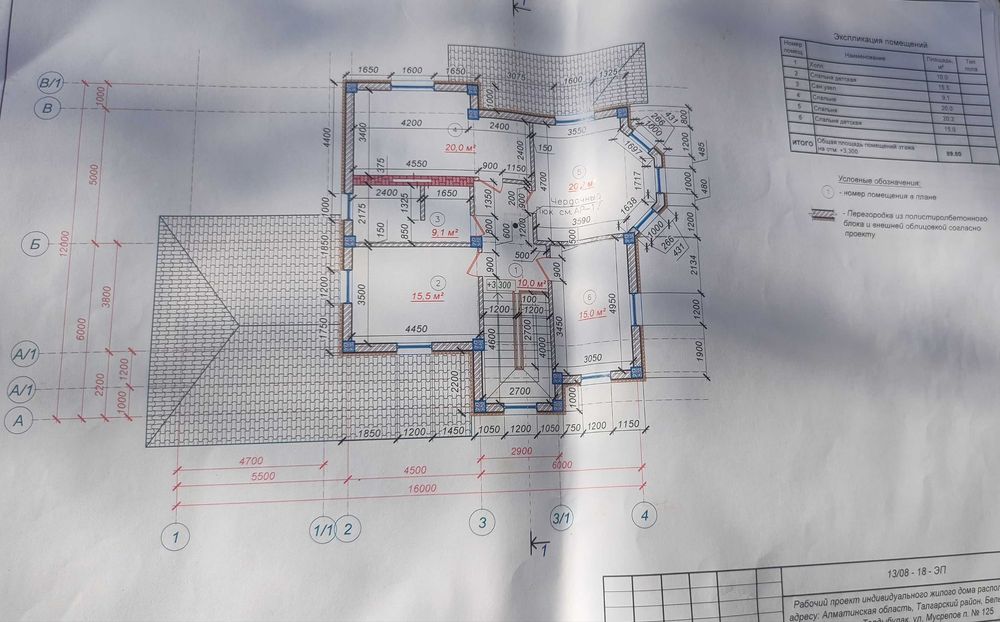Дом недостроенный с участком продам