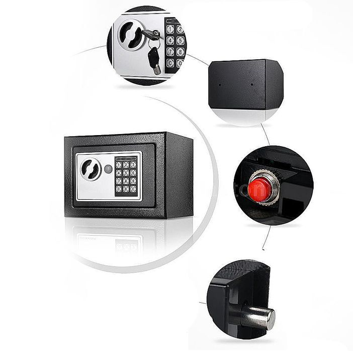 6.4 L. Хамма размери бор. Электронный мини сейф! Доставка БЕПУЛ!