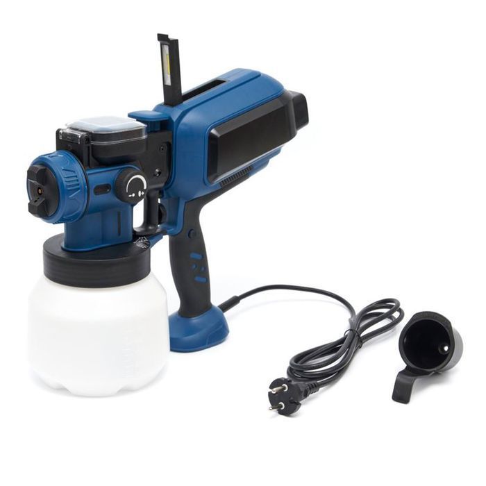 Pulverizator pistol electric pentru vopsit 550w 1500ml, cu lumina led
