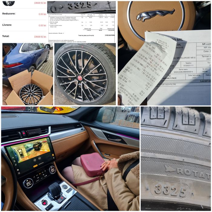 Jaguar F Pace 2021 Benzina 3.0 Mild Hybrid 400cp,FULL,Unicata!