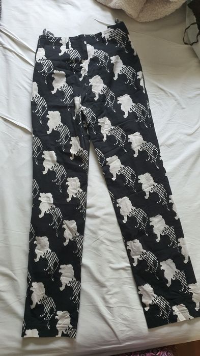 Pantaloni drepti cu model Tuzzi