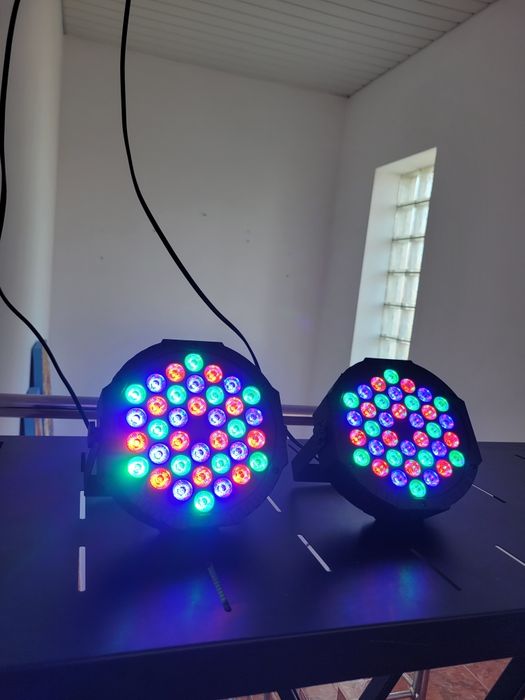 Lumini Pari 36 led-uri RGB beams dj formație club par led scena disco