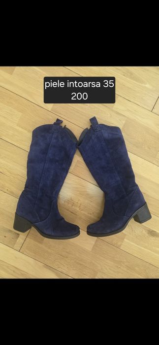 Cizme de piele dama 35