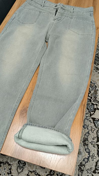 Зимние джинсы утепленные