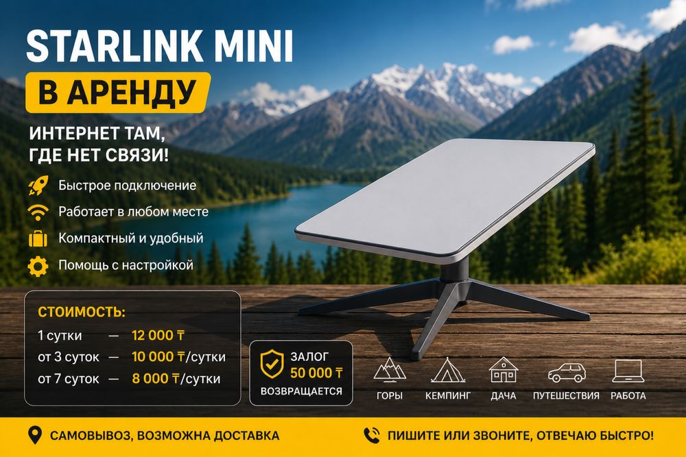 Аренда starlink mini