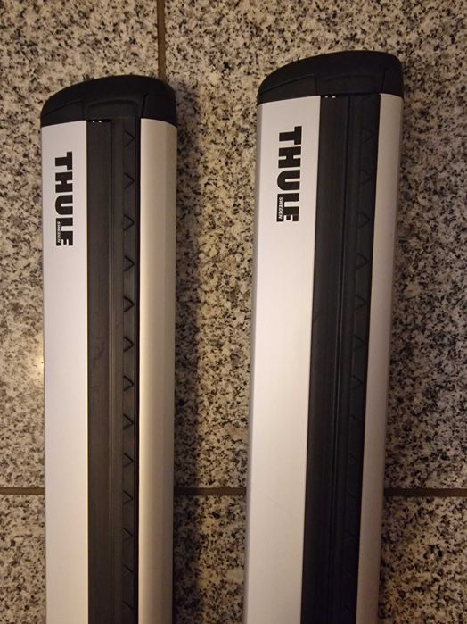 Thule Wingbar Evo сиви и черни в комплект със захвати