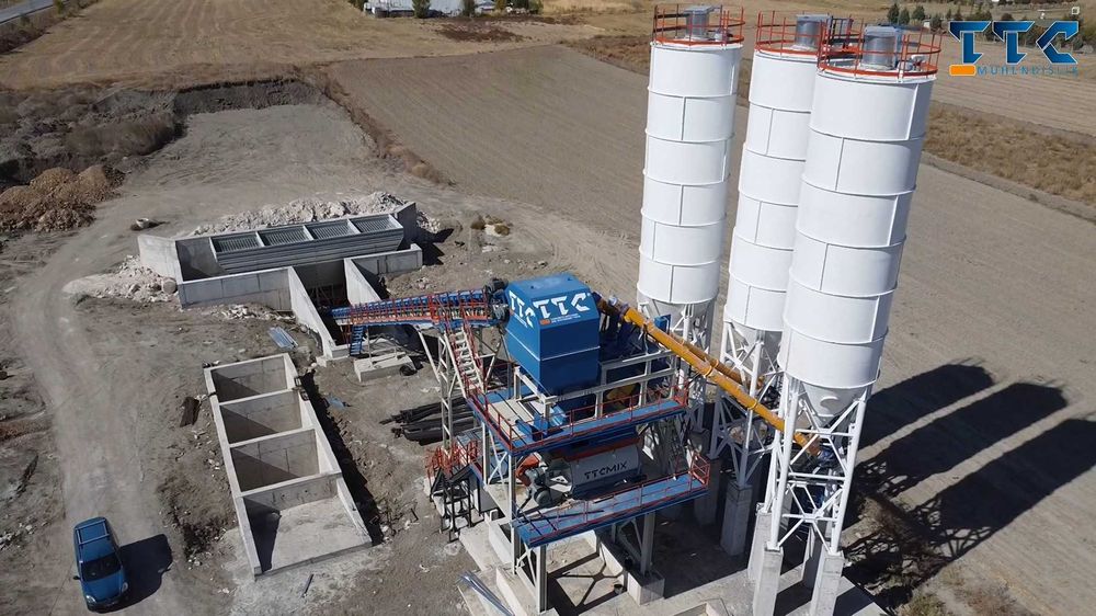 Бетонные заводы, бетоносмесительные заводы, Миксер