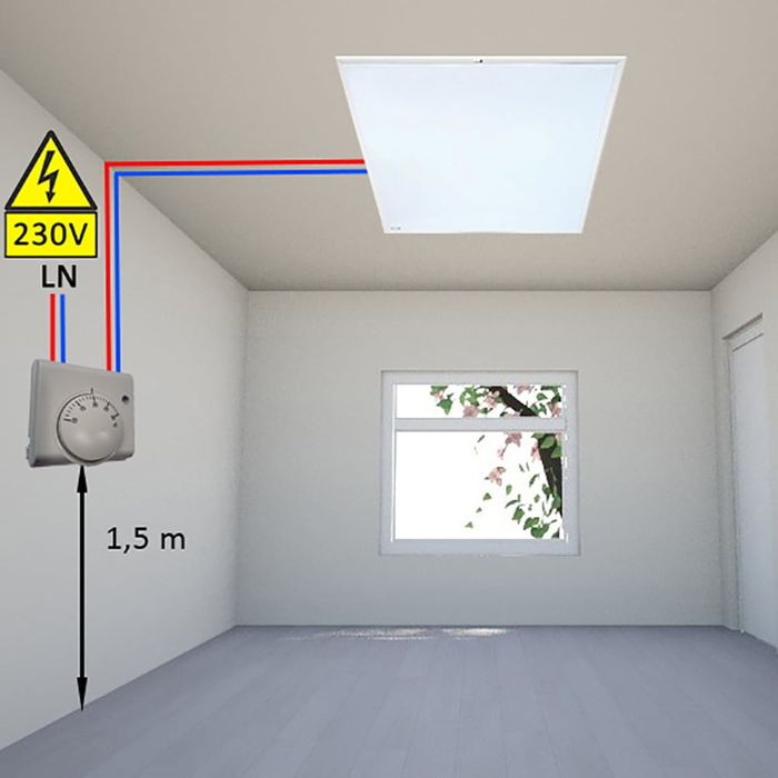 Panou radiant incalzire 1100w