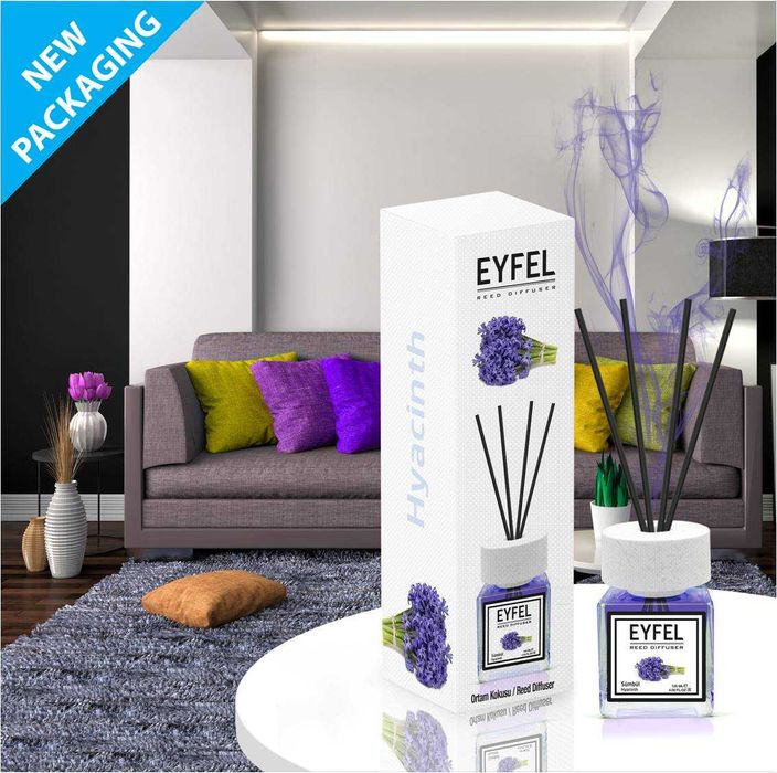 Odorizante de camera Eyfel sticla patrata