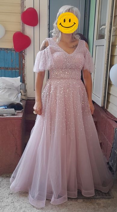 Вечернее платье с корсетом