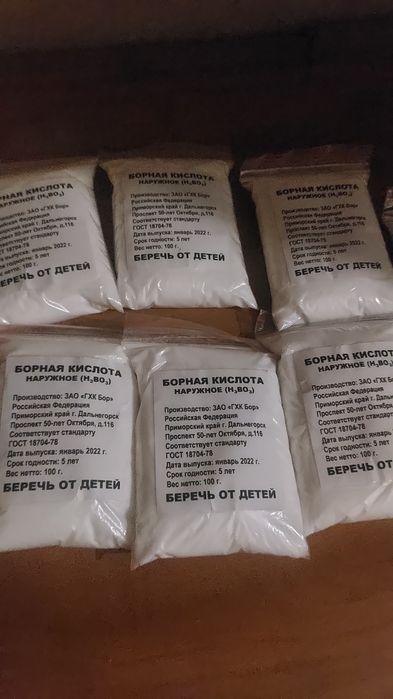 Борный кислота для тараканов