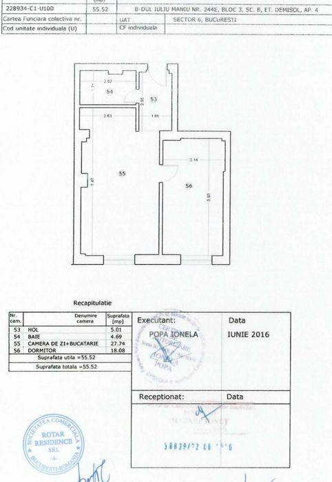 Proprietar | Vanzare | 2 camere | metrou Pacii | Rotar Park Residence 1