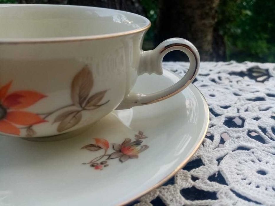 Немски антикварен сет за чай