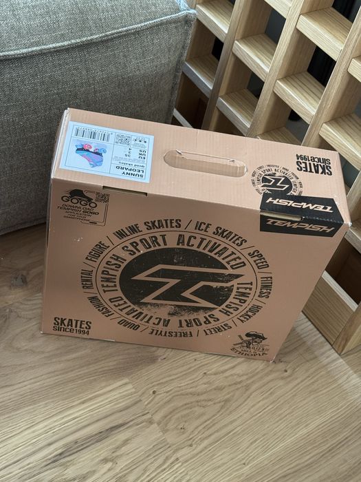 Чисто Нови Детски Ролкови Кънки Ролери TEMPISH Sunny Leopard