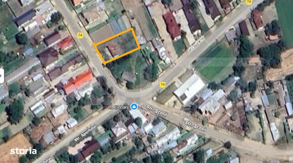 Teren 633 mp, ideal magazin/clinica/casa zona Mogosani – sat Zavoiu