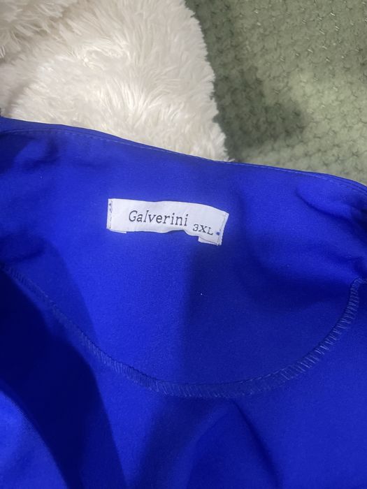 Продам синие платье и блузка