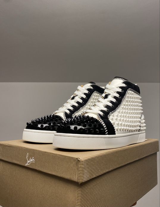 Christian Louboutin High Black White