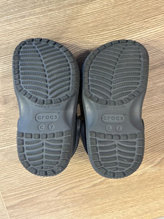 Saboti Crocs copii gri