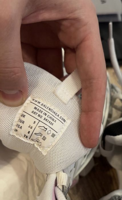 Balenciaga Track Roz Noi Originali 38