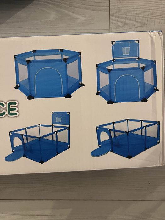 Țarc de joaca  nou sigilat + sac de mingi incluse