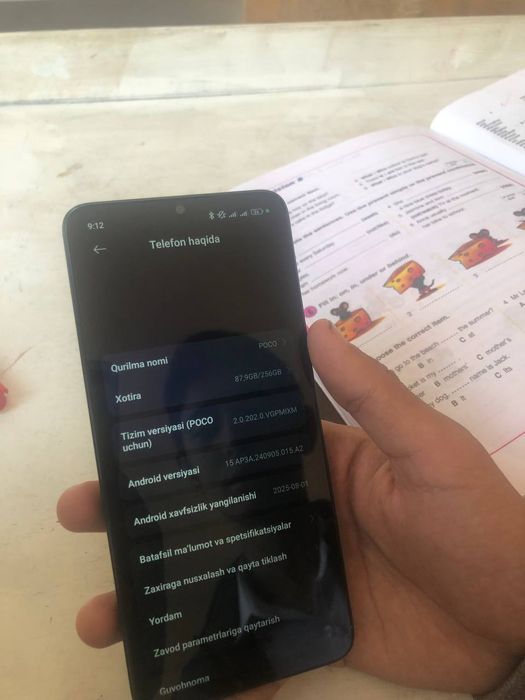 Poco c65 12/256 bor tel ideal karobka dokument bor xs 12 laga obmen bo