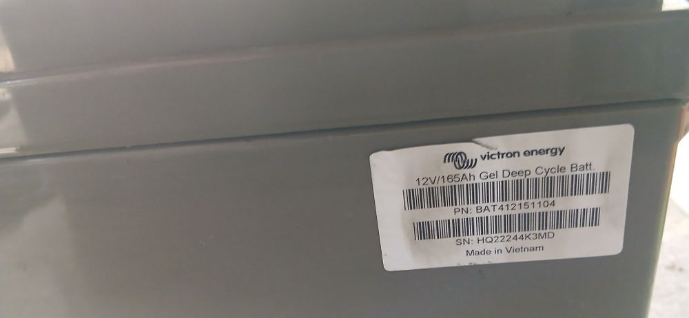 Baterii  cu gel 12v 165A Victron energy