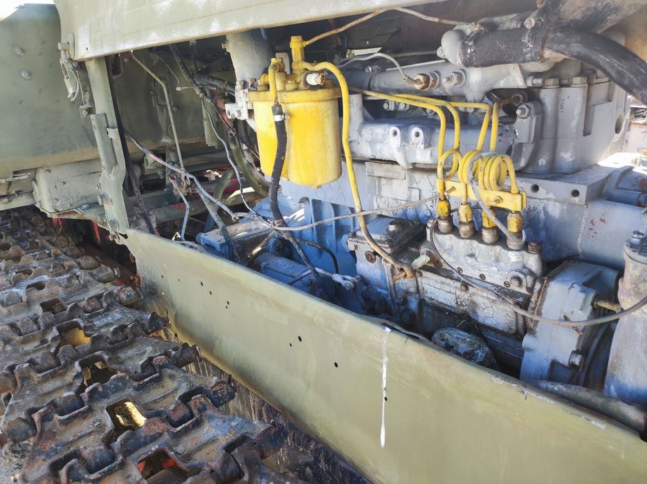 Трактор ДТ-75 бульдозер