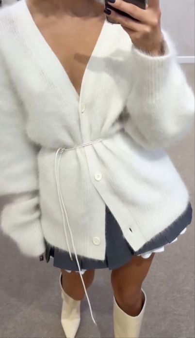 Кардиган из ангоры