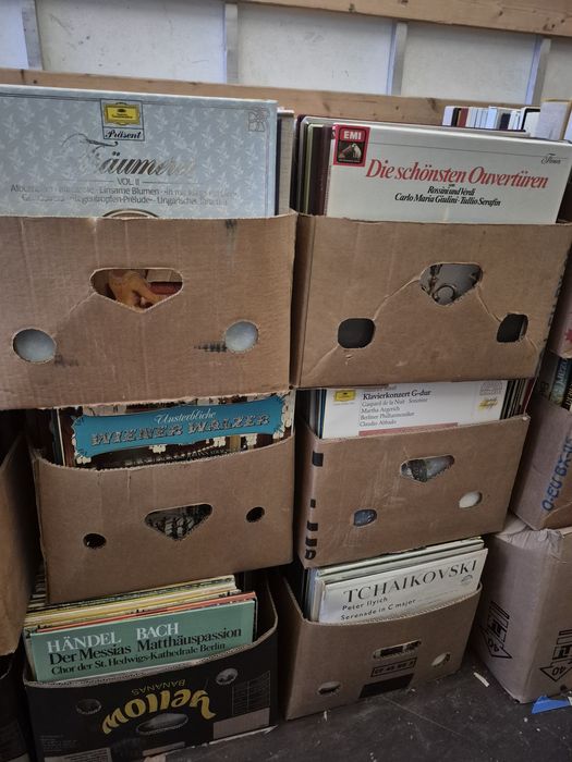 Vând Lot 100 Discuri Vinil colectie muzica clasica mxta pentru Pick-up