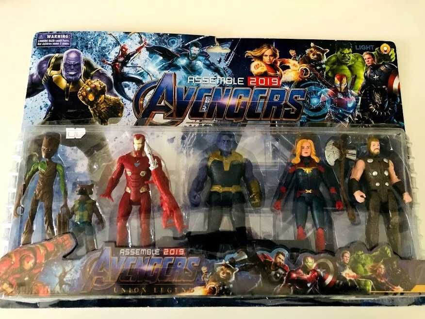 Комплект 6 фигурки герои отмъстителите, Avengers