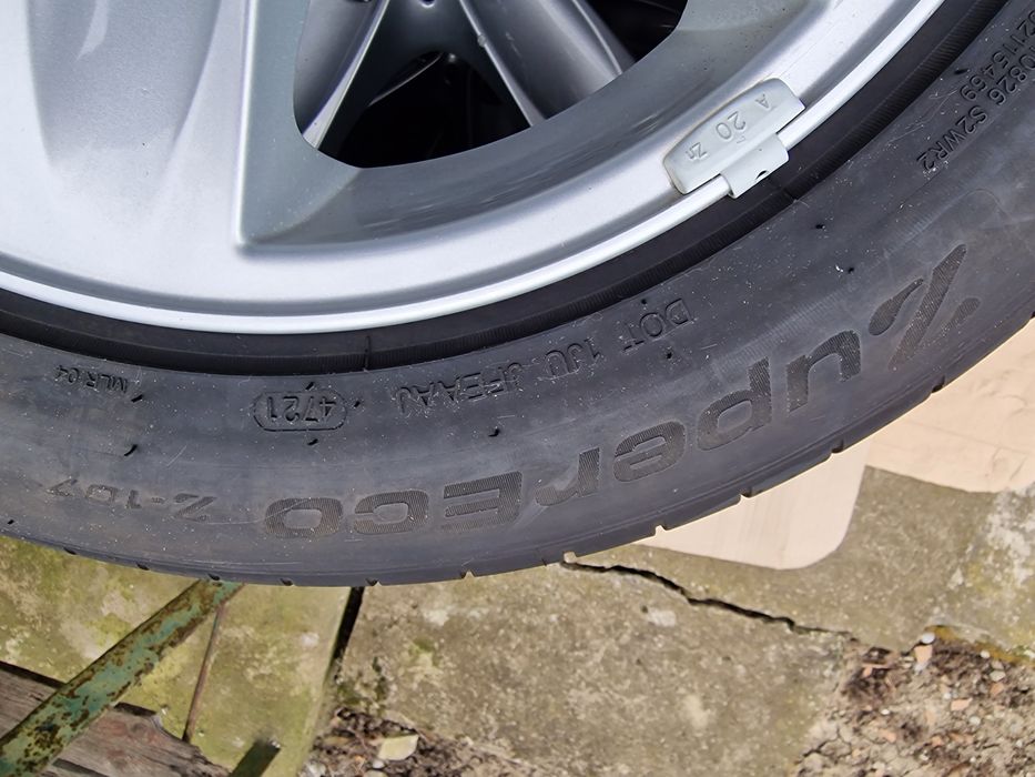 205 55 R 16 jante aliaje cu cauciucuri de vara DOT 2021 ~ 5 x 120 ET44