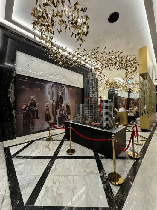 Жк Nest One Tashkent City вид на Хумо Арену