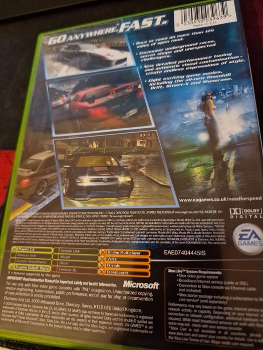 Need for Speed Underground 2 xbox