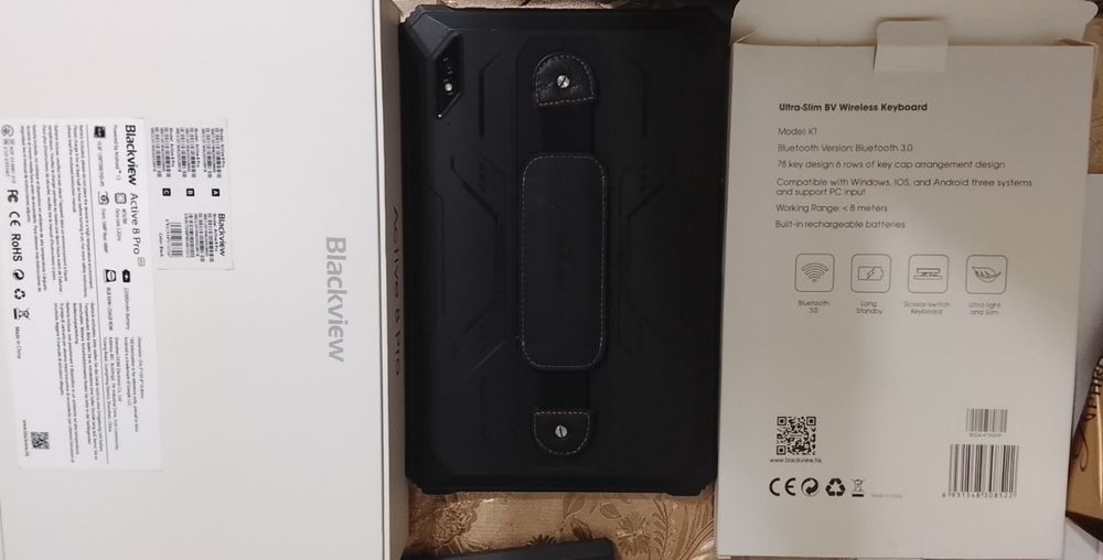 Planshet Blackview 16gb  256gb zirxlangan 2,5k ekran 22.000 battary