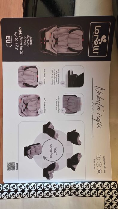 Lorelli Nebula бебешки/детски столчета за кола 0-36кг.