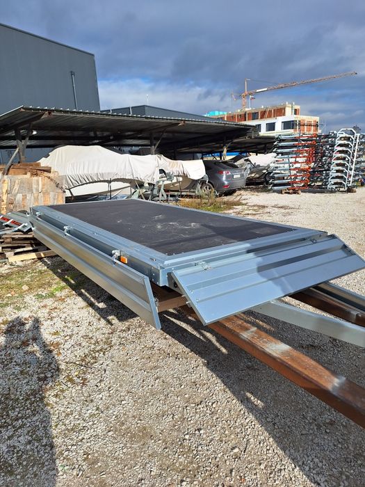 Ремарке O1 (750kg) с 4-странно отваряне RESPO 750P332T150 330x150cm