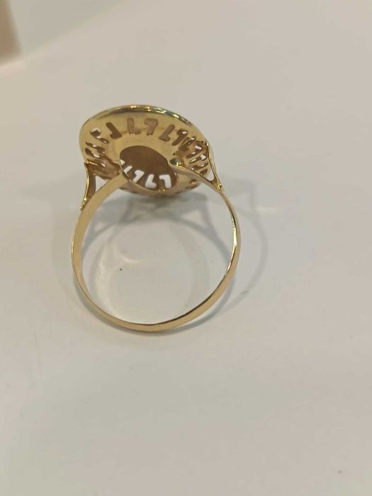 (AG41 ) Inel aur, 14k b6287 Certificat de garantie