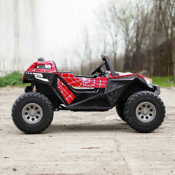 UTV electric pt 4 copii, Kinderauto BJX1928 24V 14Ah , 500W Red spider