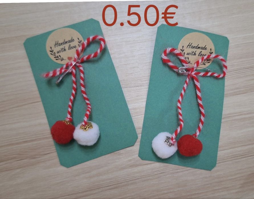 Ръчно изработени мартенички