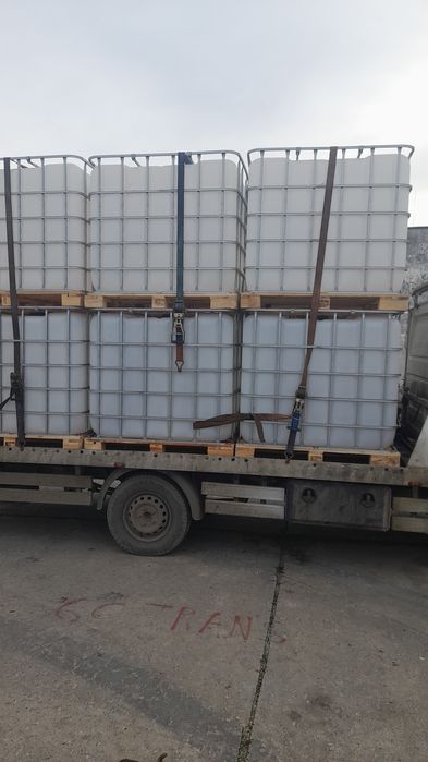 Bazin ibc 1000litri cub apa calda menajera  fosa septica  1 tona cub