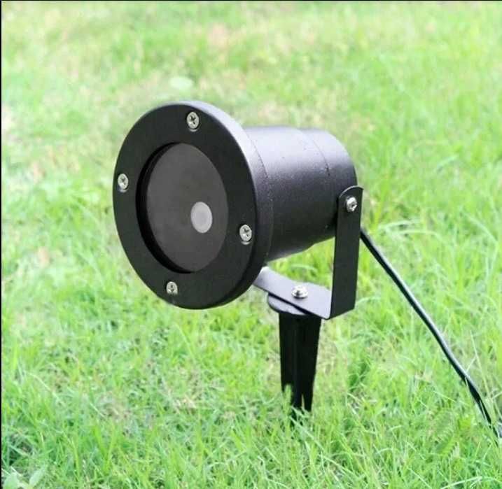 Proiector Laser exterior telecomanda Star Shower din metal inoxidabil