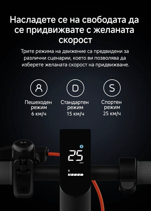 Тротинетка Xiaomi Electric Scooter 4 Lite(2nd Gen) електрическа тротинетка / скутер
