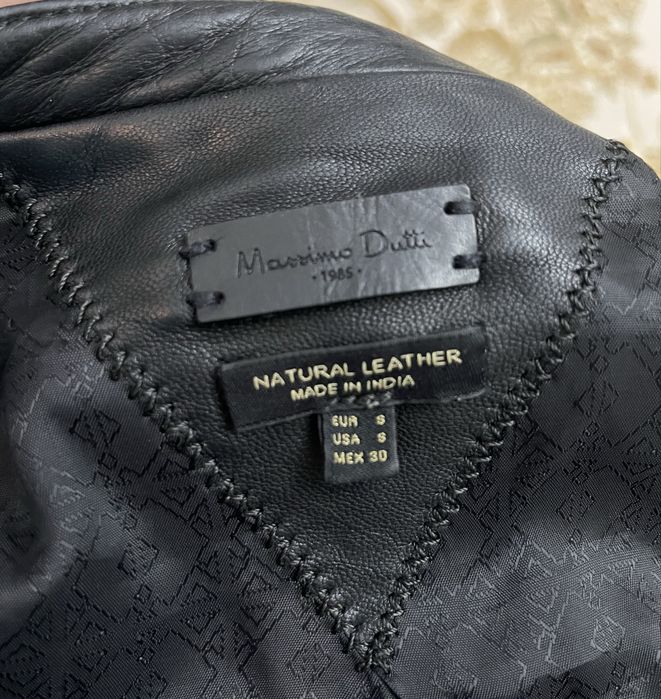 Куртка кожанная весна