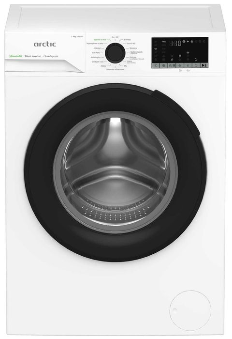 Нова инверторна пералня  Arctic, APLM2WFSU29412WPB, 9 кг