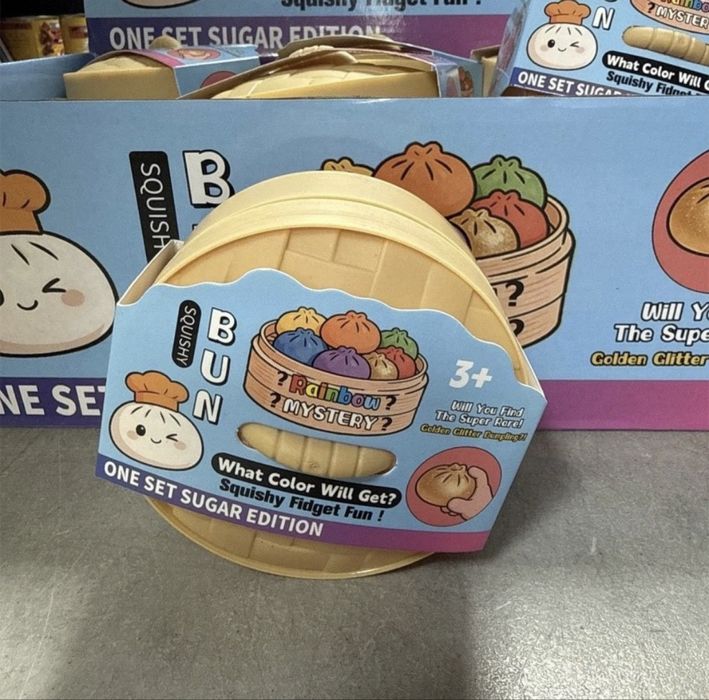 НА ЕДРО Squishy Dumpling, Мек Китайски хляб, Скуиши Dumplings Дъмплинг