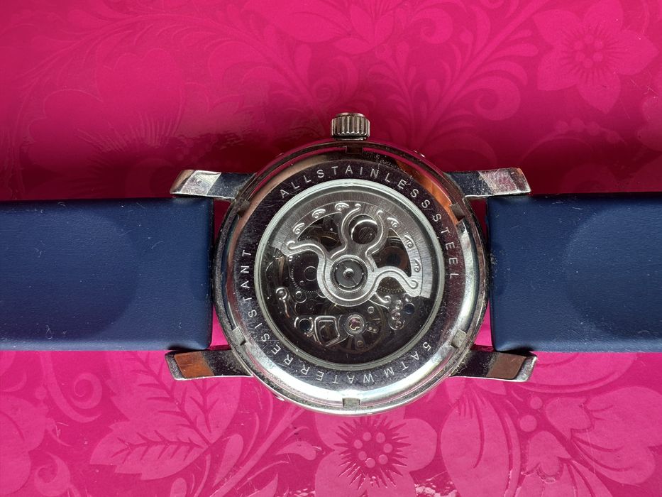 Ceas barbati lukado skeleton