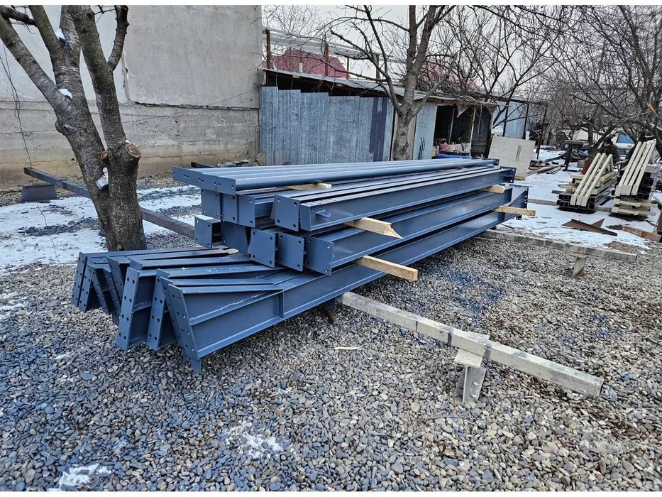 Метално хале - ригел - метална конструкция 12х20м