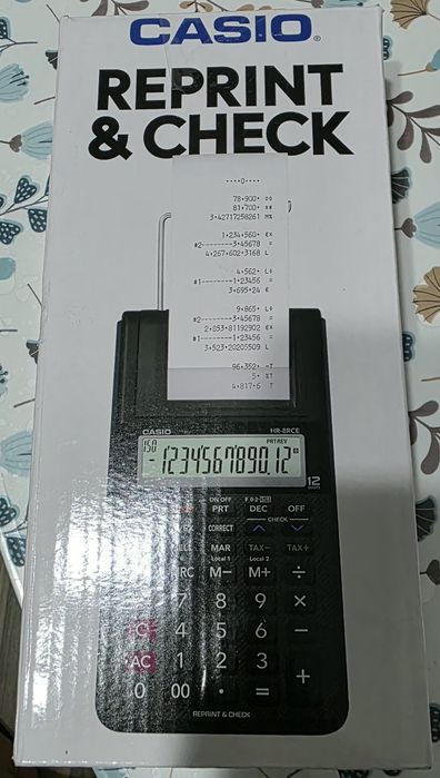Печатащ калкулатор на Casio